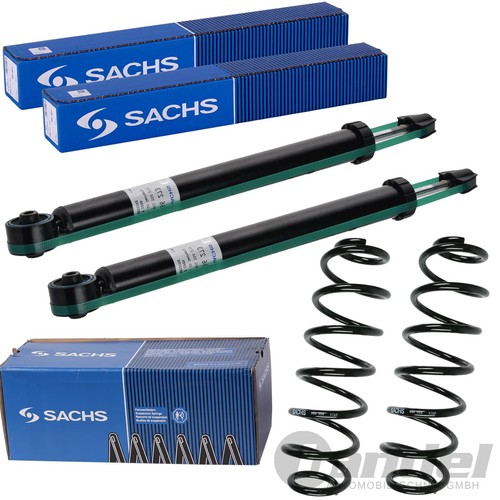 Sachs stossdämpfer federn - 2x, stossdÄmpfer+federn